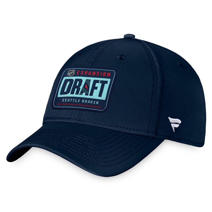 Seattle Kraken Fanatics Branded 2021 NHL Expansion Draft Flex Hat - Navy