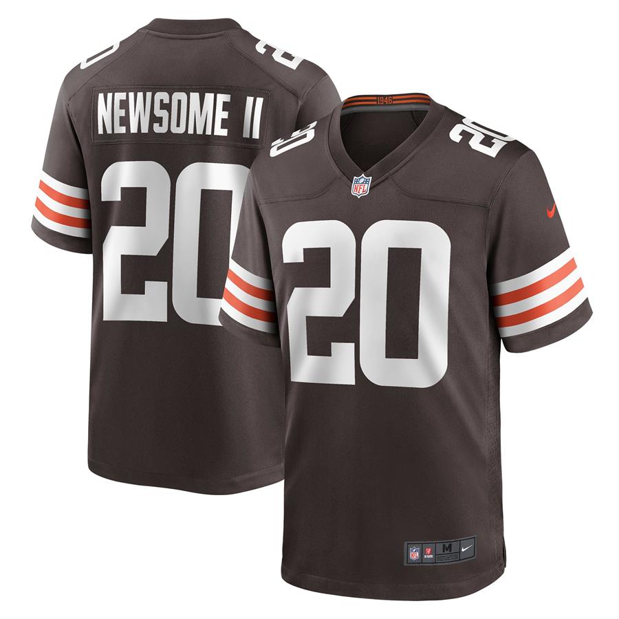 Greg Newsome II Cleveland Browns Nike Game Jersey - Brown