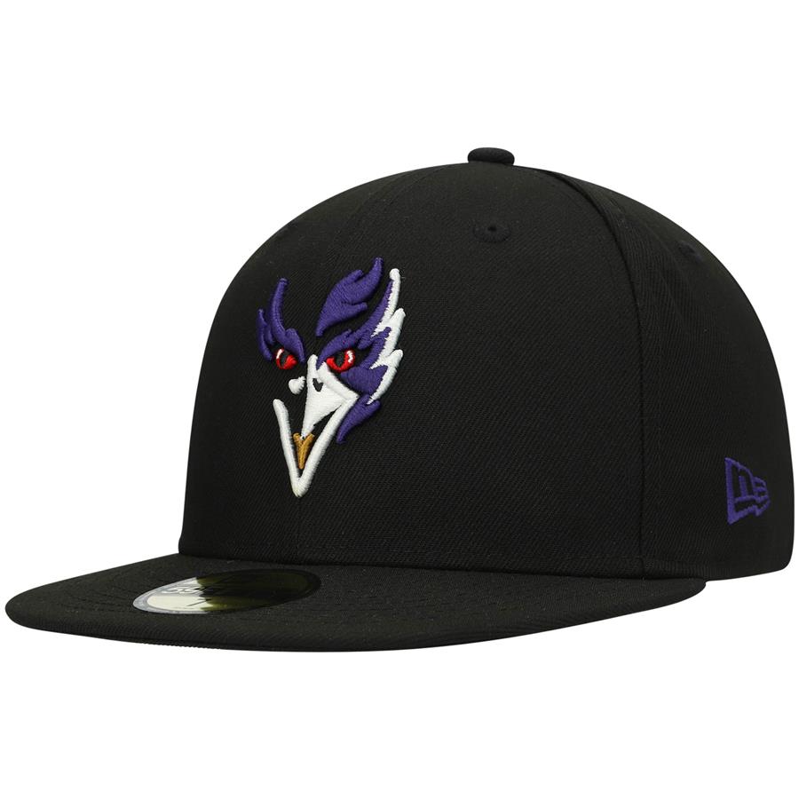 Baltimore Ravens New Era Elemental 59FIFTY Fitted Hat - Black