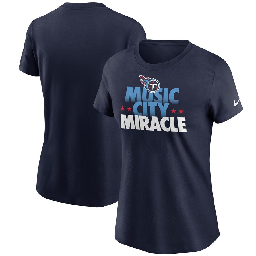 Tennessee Titans Nike Women's Hometown Collection T-Shirt - Navy