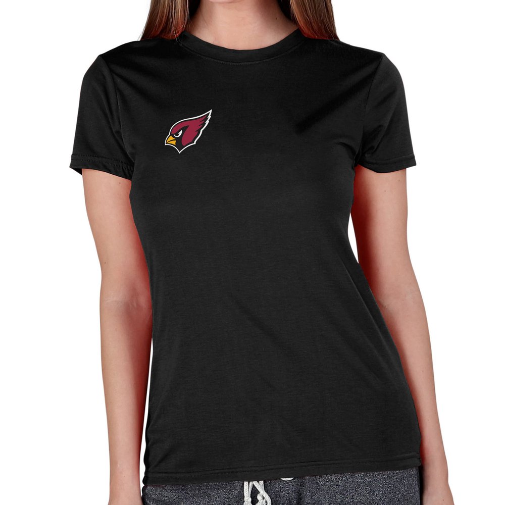 Arizona Cardinals Concepts Sport Women's Marathon Knit T-Shirt - Black