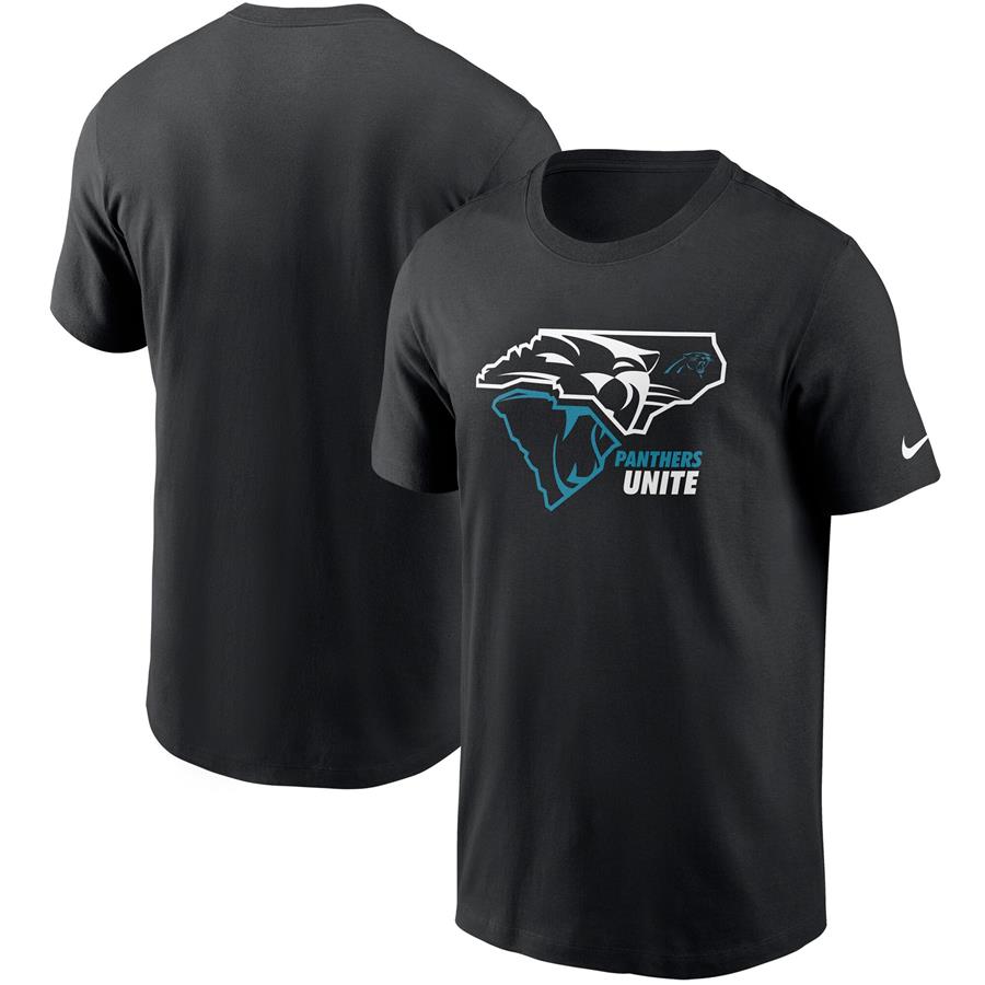 Carolina Panthers Nike Hometown Collection State T-Shirt - Black