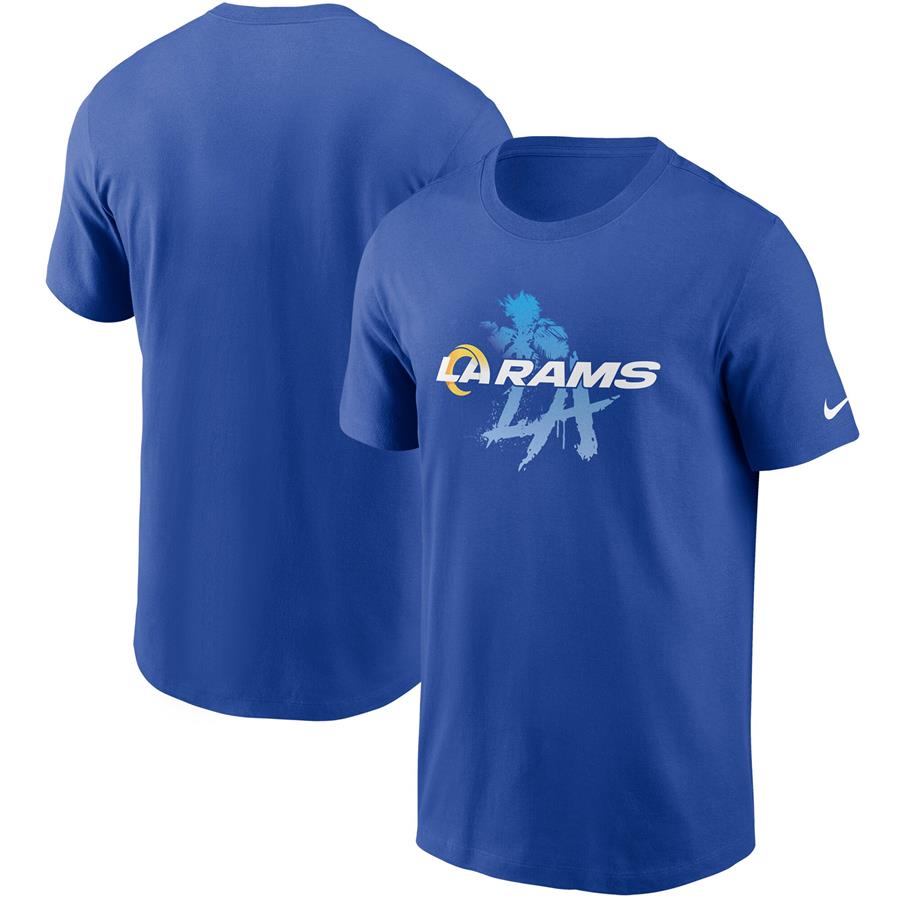 Los Angeles Rams Nike Hometown Collection Just Play T-Shirt - Royal