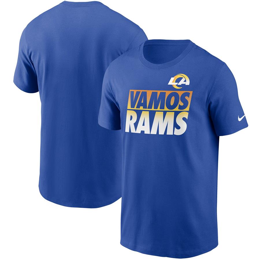 Los Angeles Rams Nike Hometown Collection Vamos T-Shirt - Royal