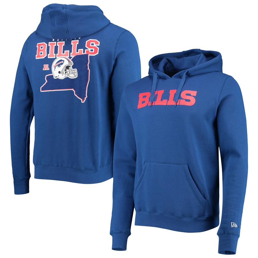 Buffalo Bills New Era Local Pack Pullover Hoodie - Royal