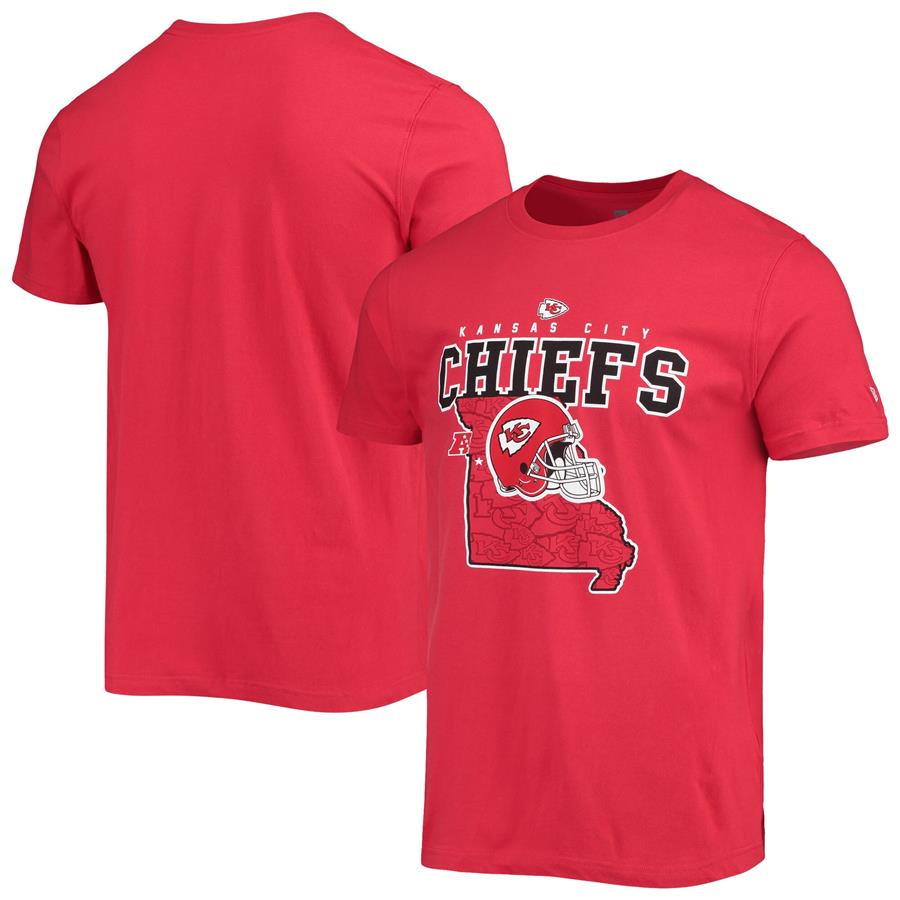Kansas City Chiefs New Era Local Pack T-Shirt - Red