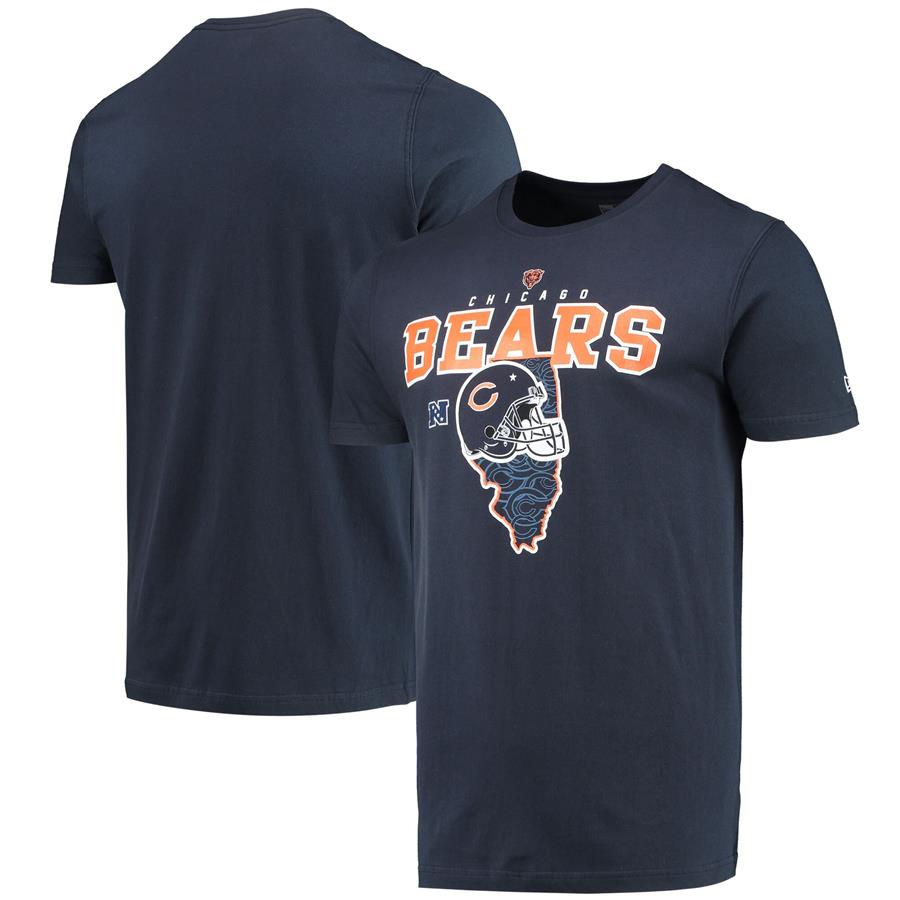 Chicago Bears New Era Local Pack T-Shirt - Navy