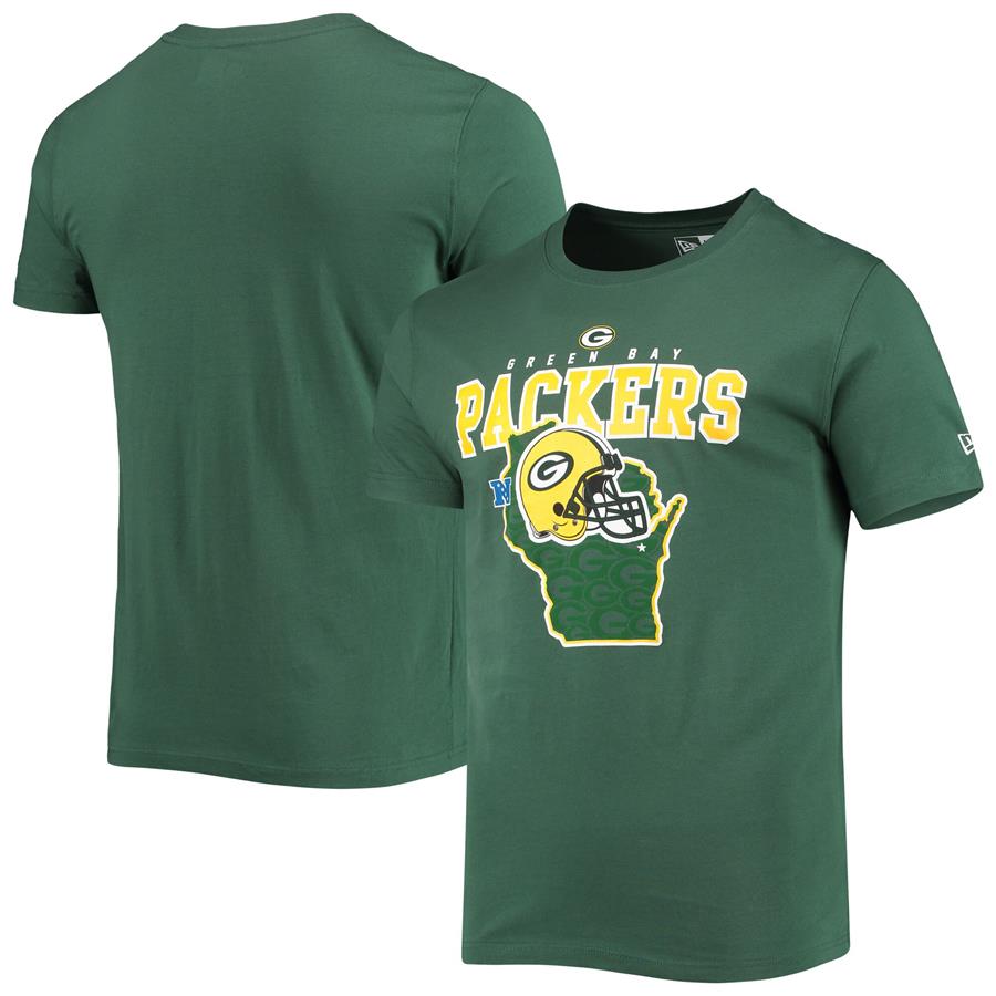 Green Bay Packers New Era Local Pack T-Shirt - Green