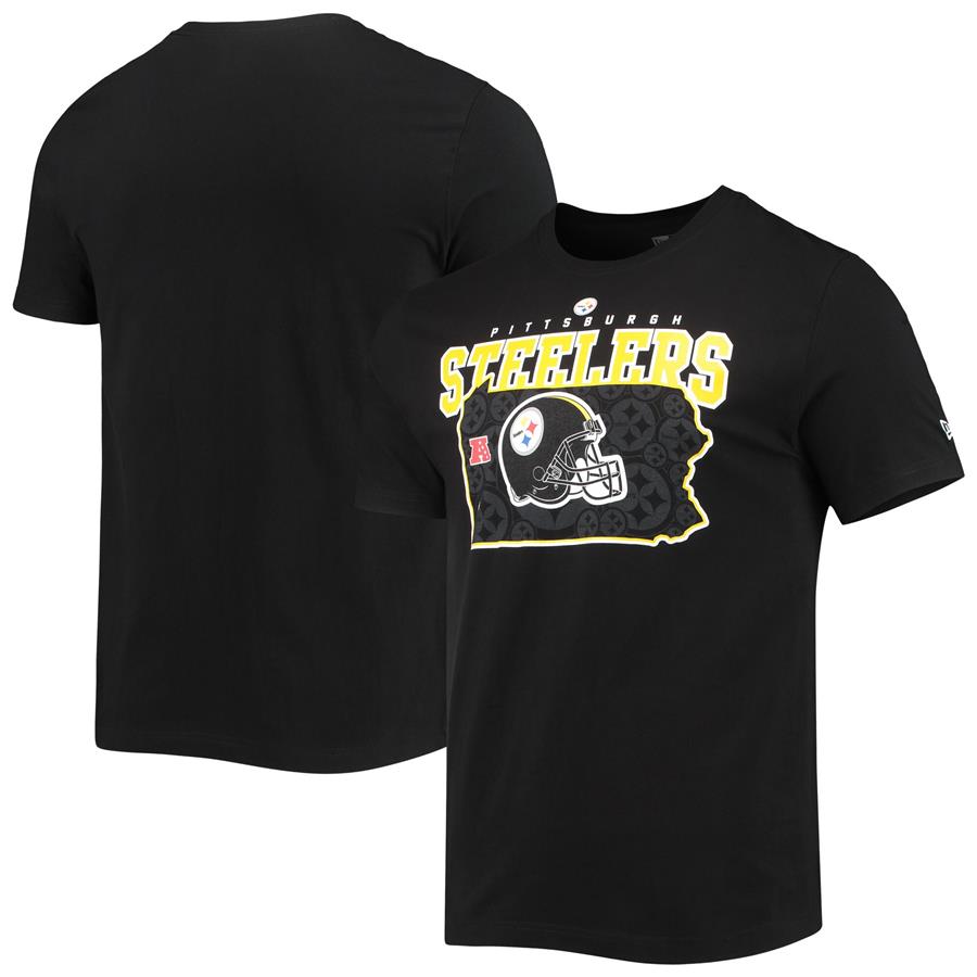 Pittsburgh Steelers New Era Local Pack T-Shirt - Black