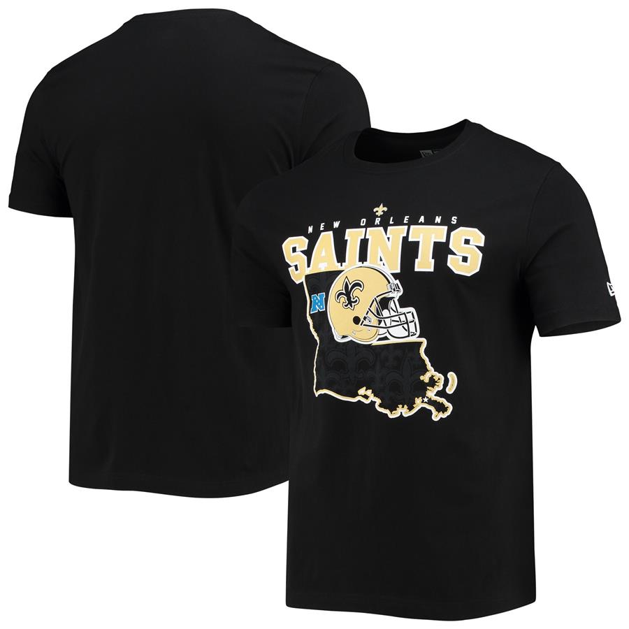 New Orleans Saints New Era Local Pack T-Shirt - Black