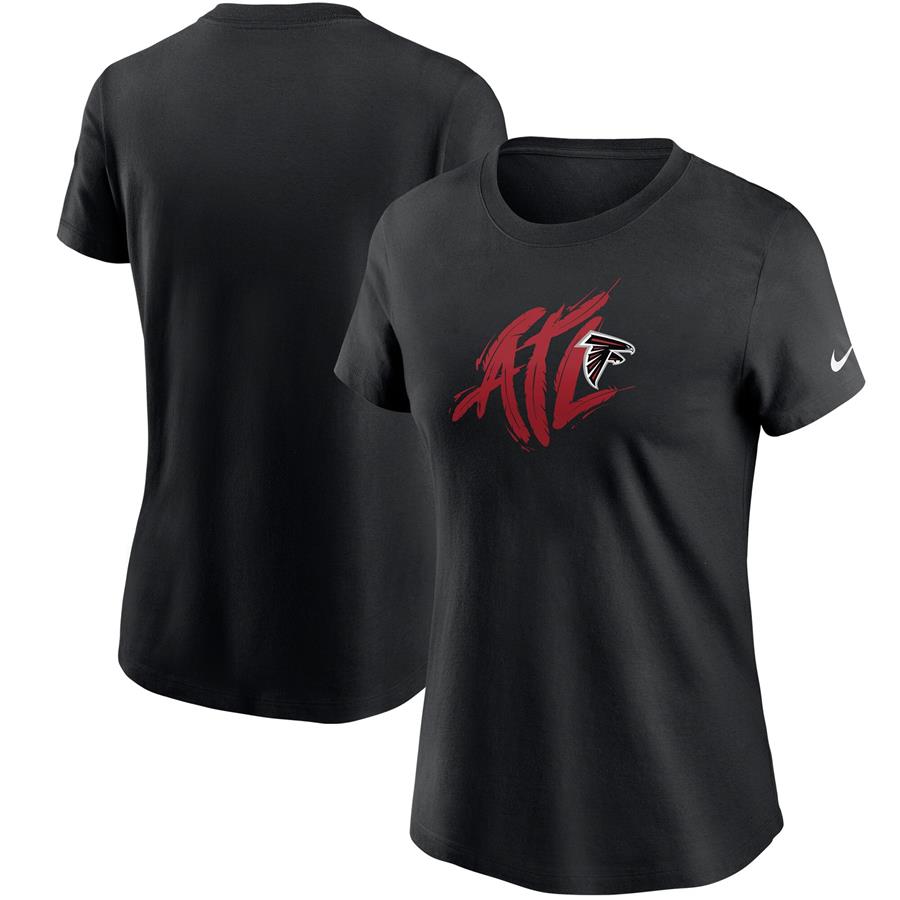 Atlanta Falcons Nike Women's Hometown Collection T-Shirt - Black