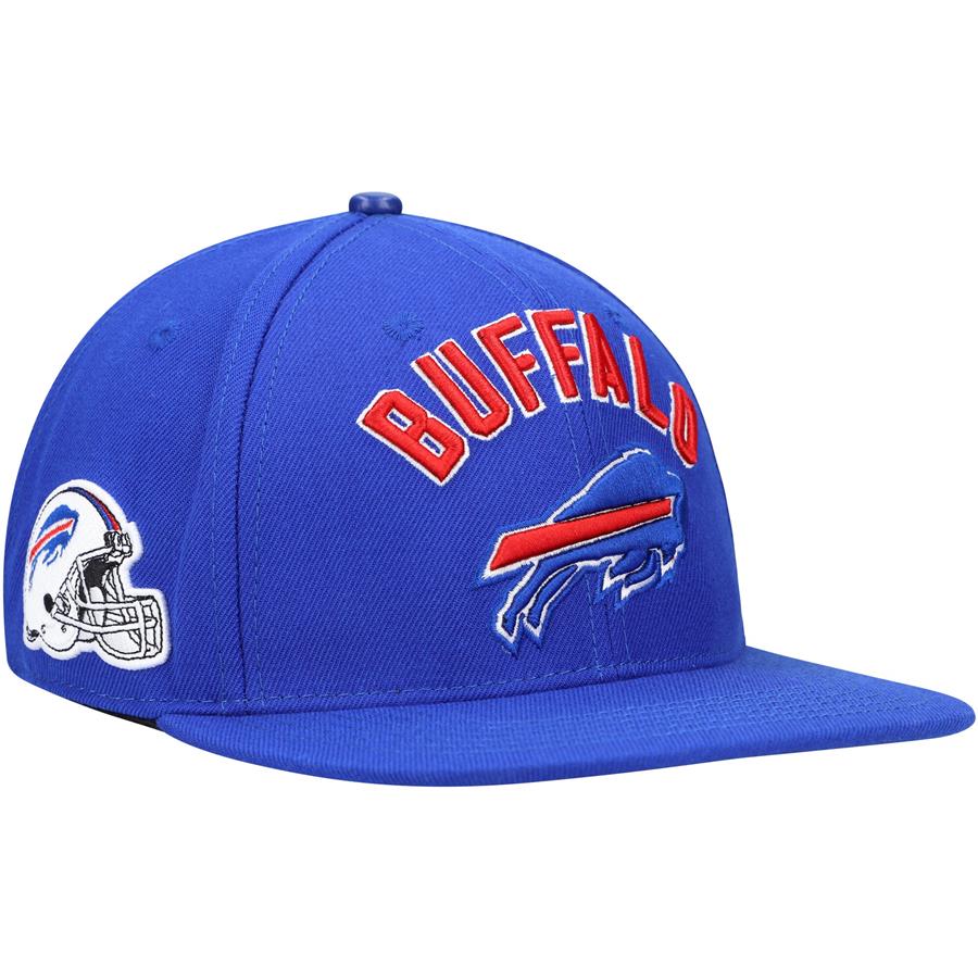 Buffalo Bills Pro Standard Stacked Snapback Hat - Royal