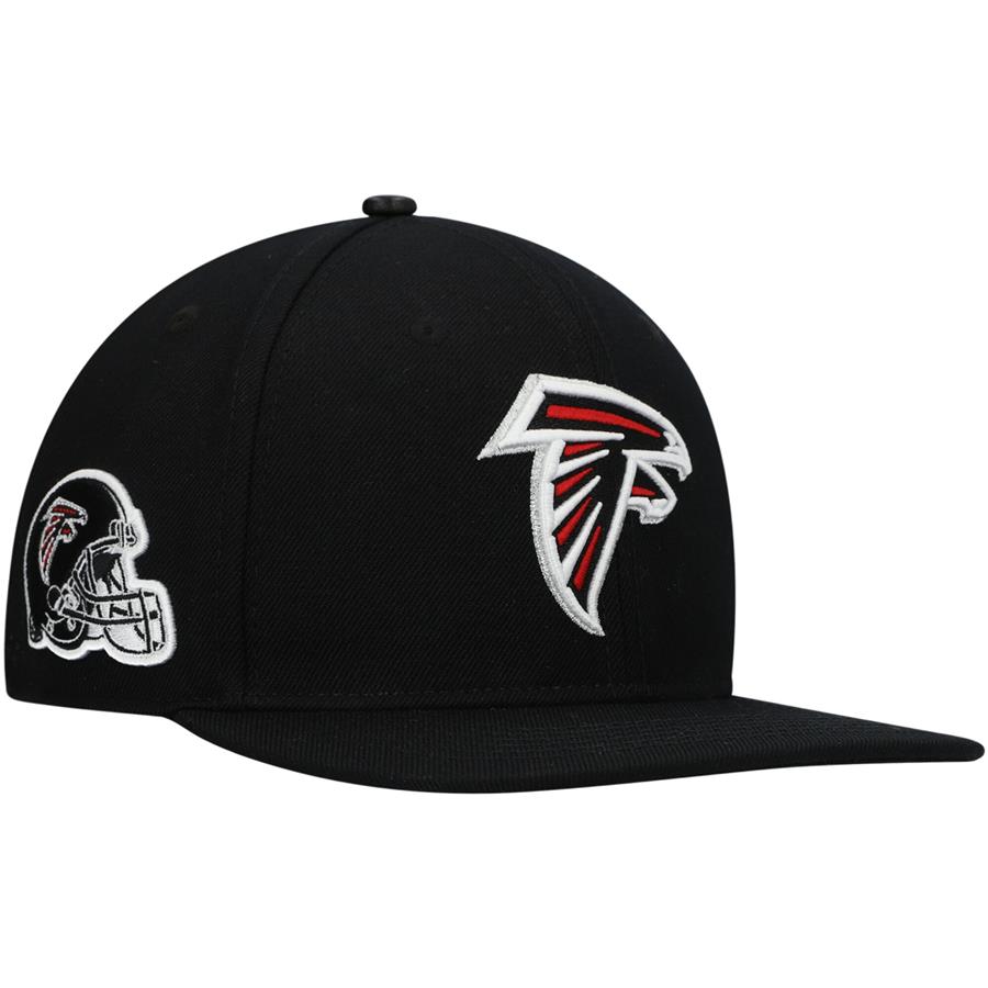 Atlanta Falcons Pro Standard Logo II Snapback Hat - Black