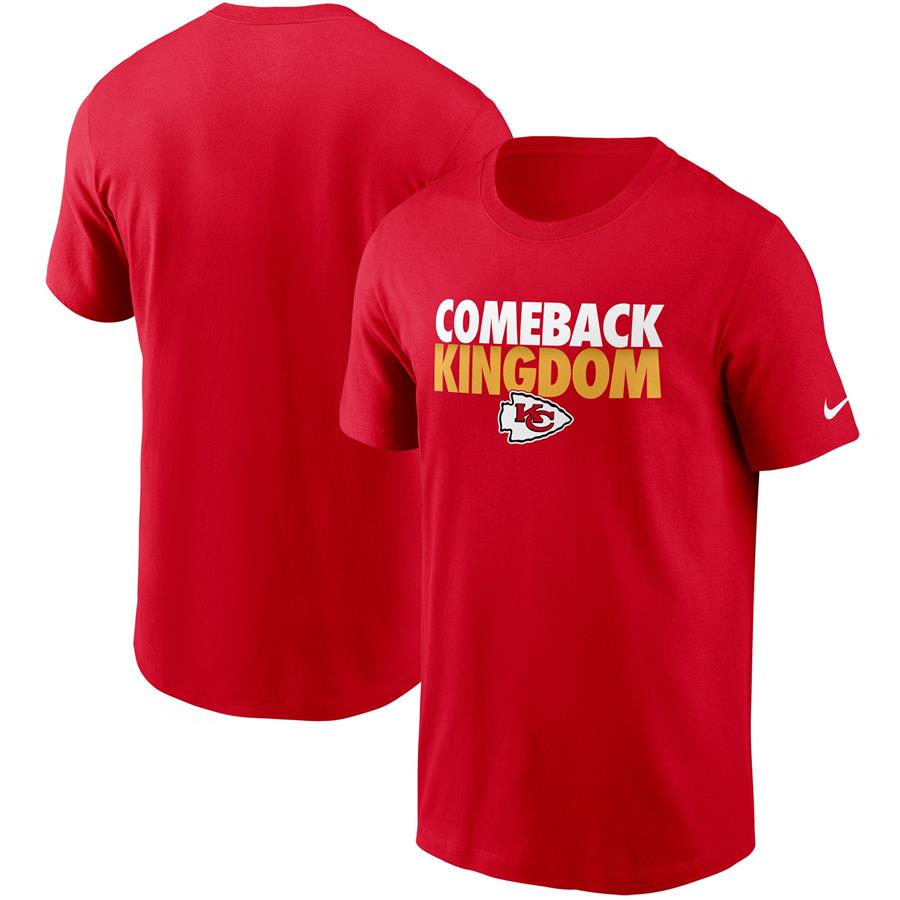 Kansas City Chiefs Nike Hometown Collection Comeback T-Shirt - Red