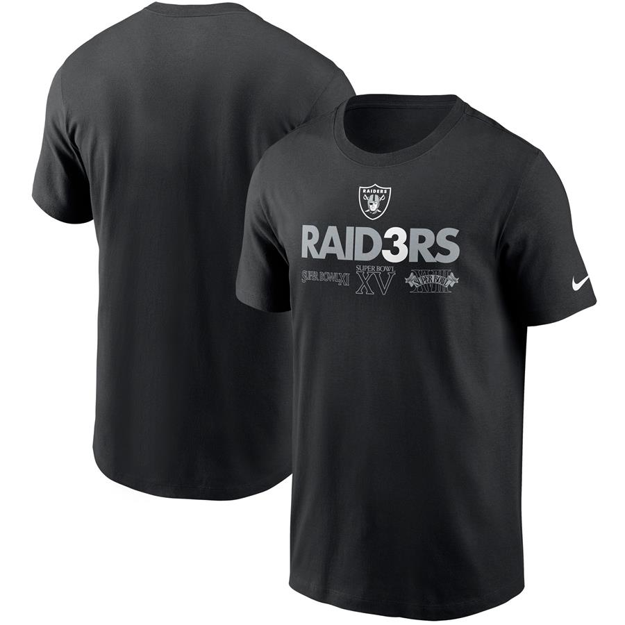 Las Vegas Raiders Nike Hometown Collection Raid3rs T-Shirt - Black