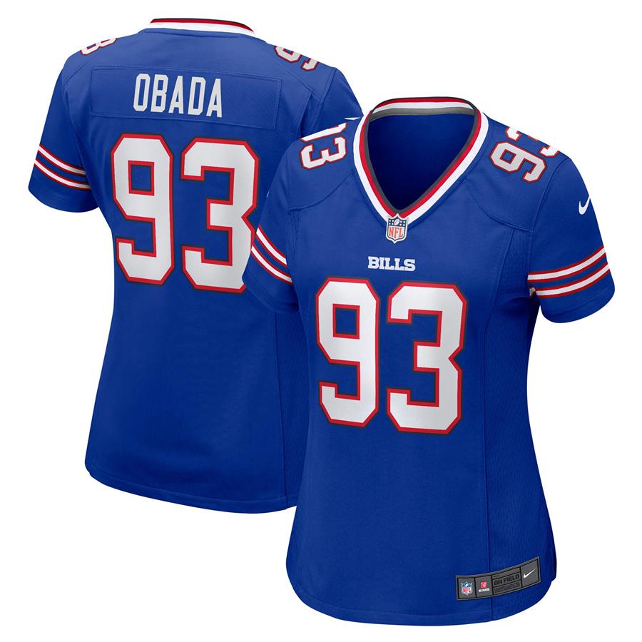 Efe Obada Buffalo Bills Nike Women's Game Player Jersey - Royal