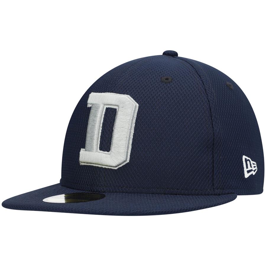 Кепка Dallas Cowboys New Era Coach D 59FIFTY Fitted (тёмно-синий)