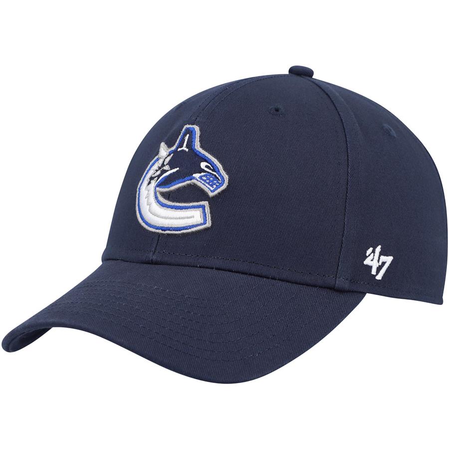 Vancouver Canucks '47 Legend MVP Adjustable Hat - Navy