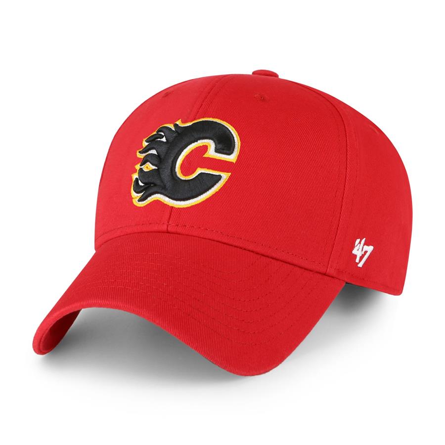 Calgary Flames '47 Legend MVP Adjustable Hat - Red