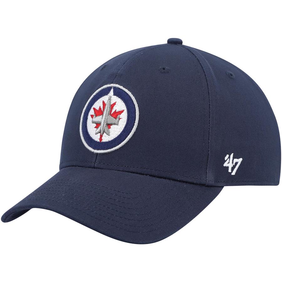 Winnipeg Jets '47 Legend MVP Adjustable Hat - Navy