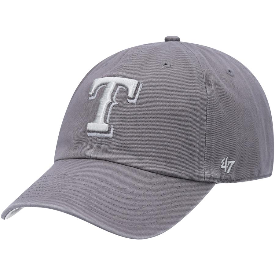 Texas Rangers '47 Tonal Ballpark Clean Up Adjustable Hat - Gray