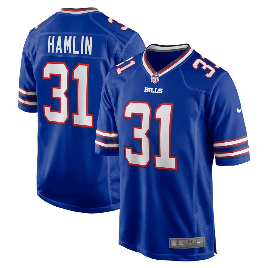 Damar Hamlin Buffalo Bills Nike Game Player Jersey - Royal