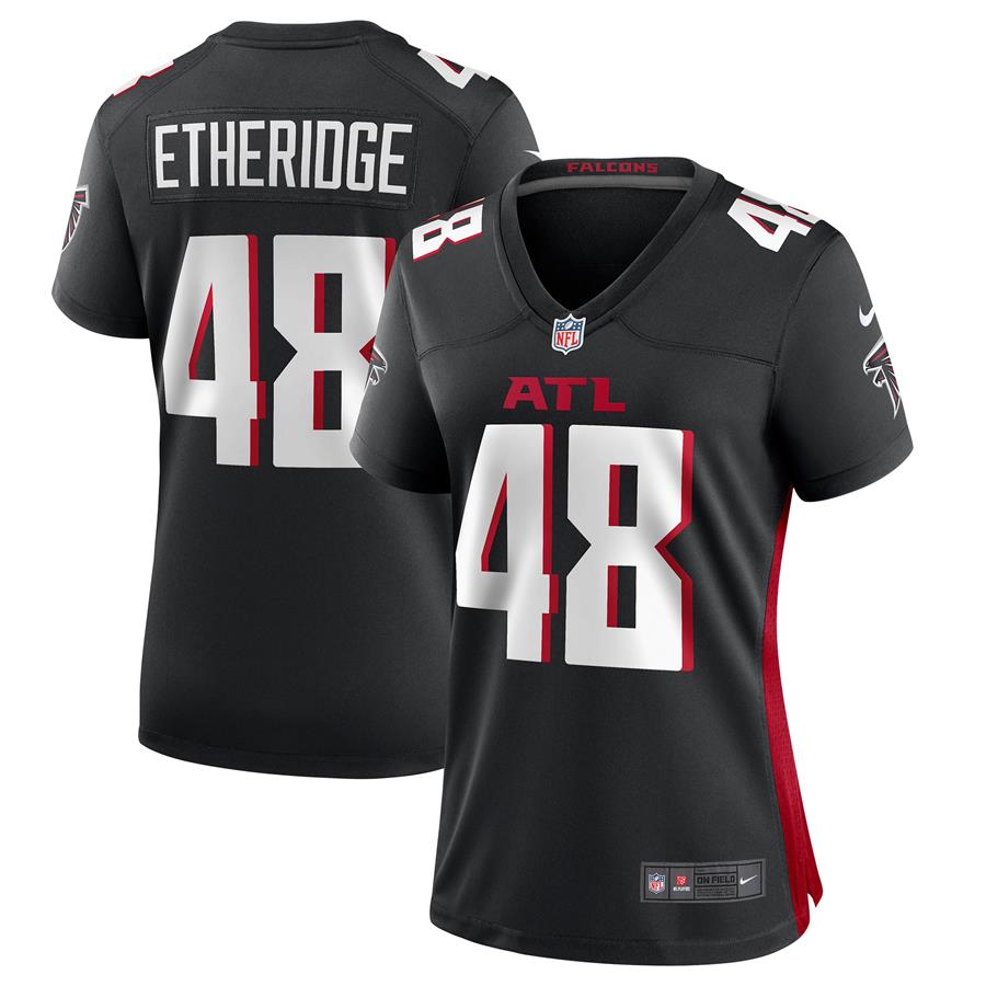 Dorian Etheridge Atlanta Falcons Nike Women's Game Jersey - Black
