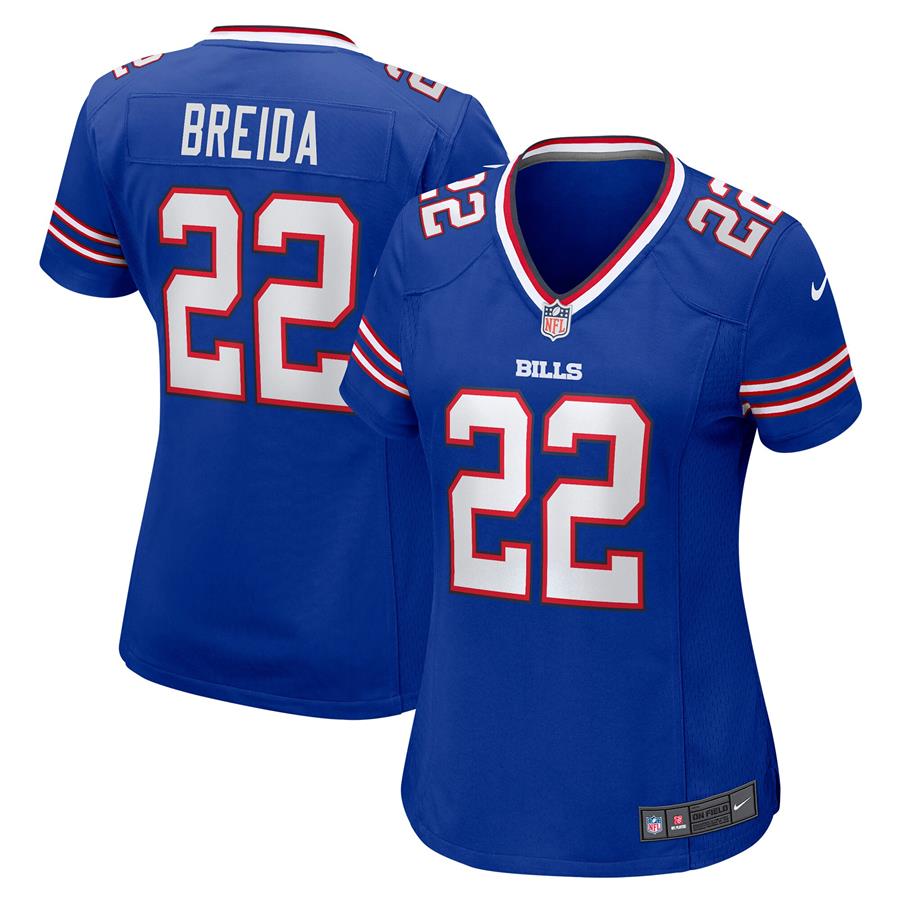 Matt Breida Buffalo Bills Nike Women's Game Jersey - Royal
