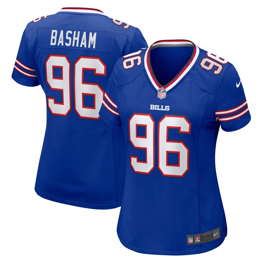 Boogie Basham Buffalo Bills Nike Women's Game Jersey - Royal