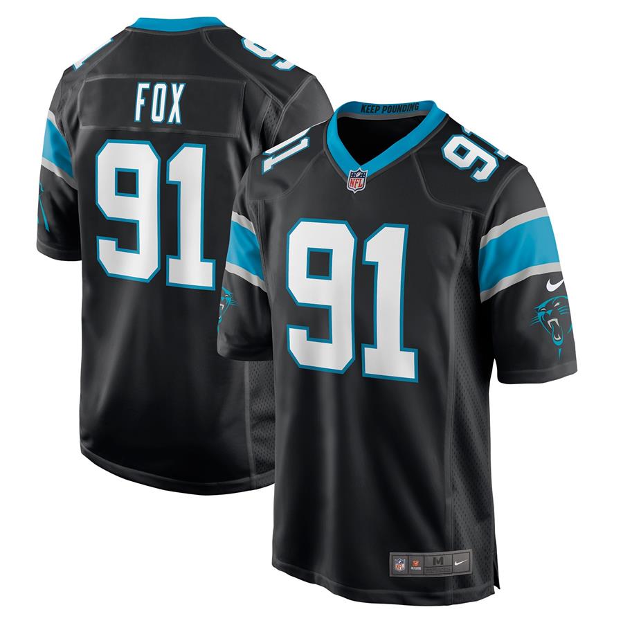 Morgan Fox Carolina Panthers Nike Game Jersey - Black