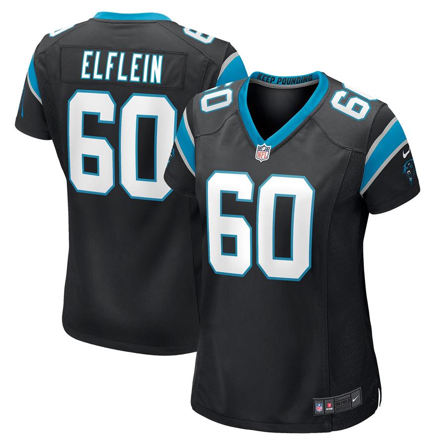 Pat Elflein Carolina Panthers Nike Women's Game Jersey - Black