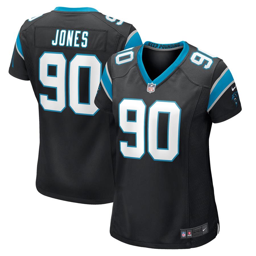 DaQuan Jones Carolina Panthers Nike Women's Game Jersey - Black