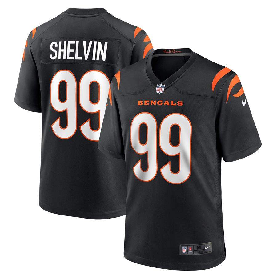 Tyler Shelvin Cincinnati Bengals Nike Game Jersey - Black