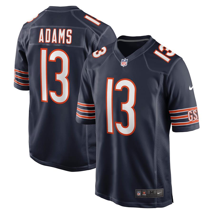 Rodney Adams Chicago Bears Nike Game Jersey - Navy