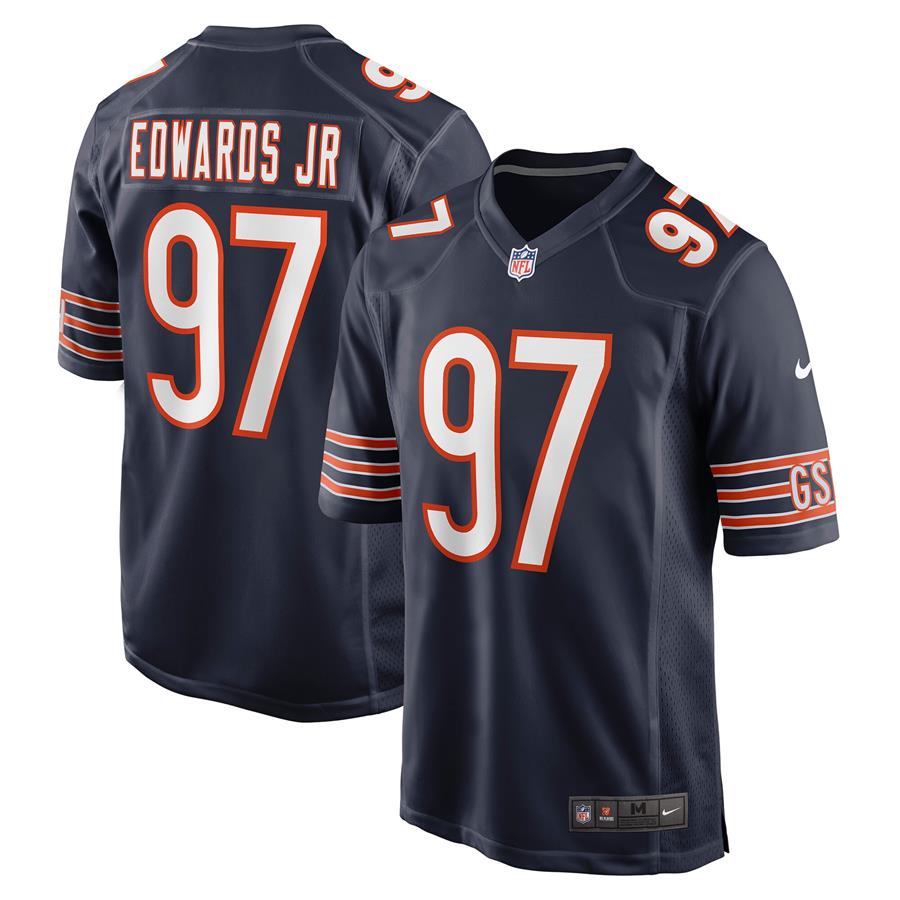 Mario Edwards Jr. Chicago Bears Nike Game Jersey - Navy