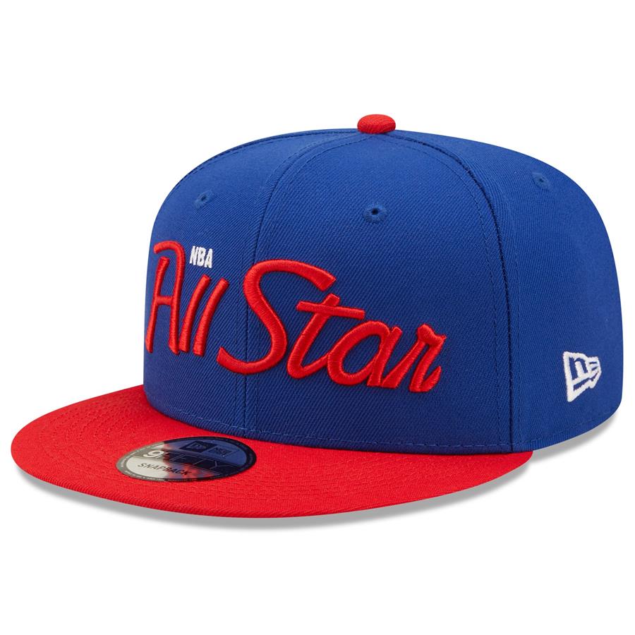 Philadelphia 76ers New Era 2022 NBA All-Star Game Script 9FIFTY Snapback Adjustable Hat - Royal