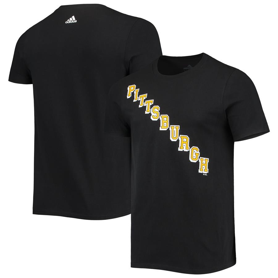 Pittsburgh Penguins adidas Alternate Logo Amplifier T-Shirt - Black