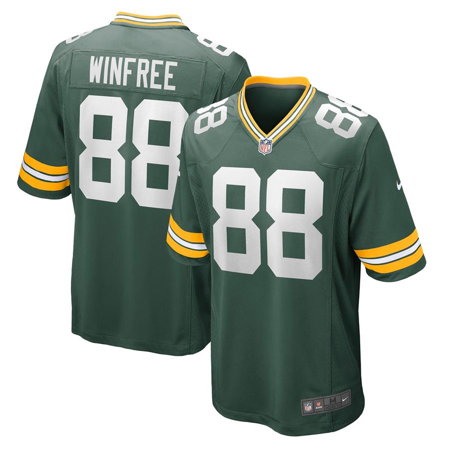 Juwann Winfree Green Bay Packers Nike Game Jersey - Green