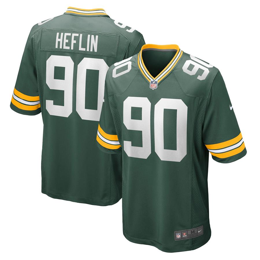 Jack Heflin Green Bay Packers Nike Game Jersey - Green
