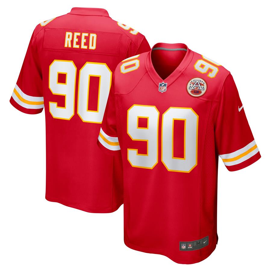 Jarran Reed Kansas City Chiefs Nike Game Jersey - Red