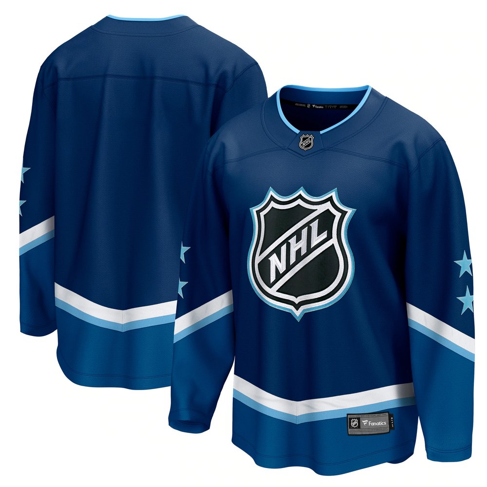 Fanatics Branded 2022 NHL All-Star Game Western Conference Breakaway Jersey - Blue