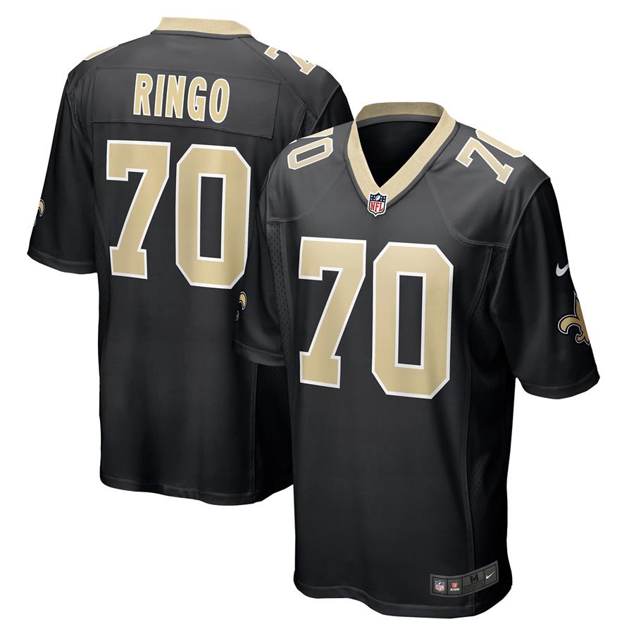Christian Ringo New Orleans Saints Nike Game Jersey - Black