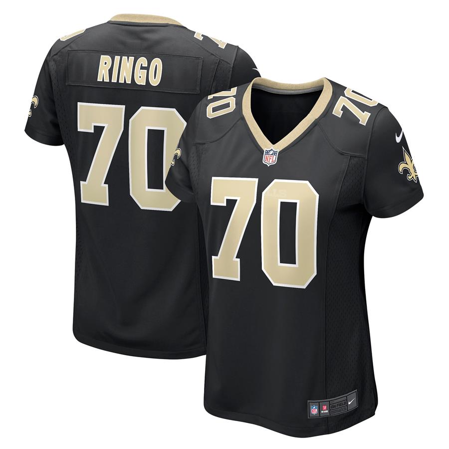 Christian Ringo New Orleans Saints Nike Women's Game Jersey - Black