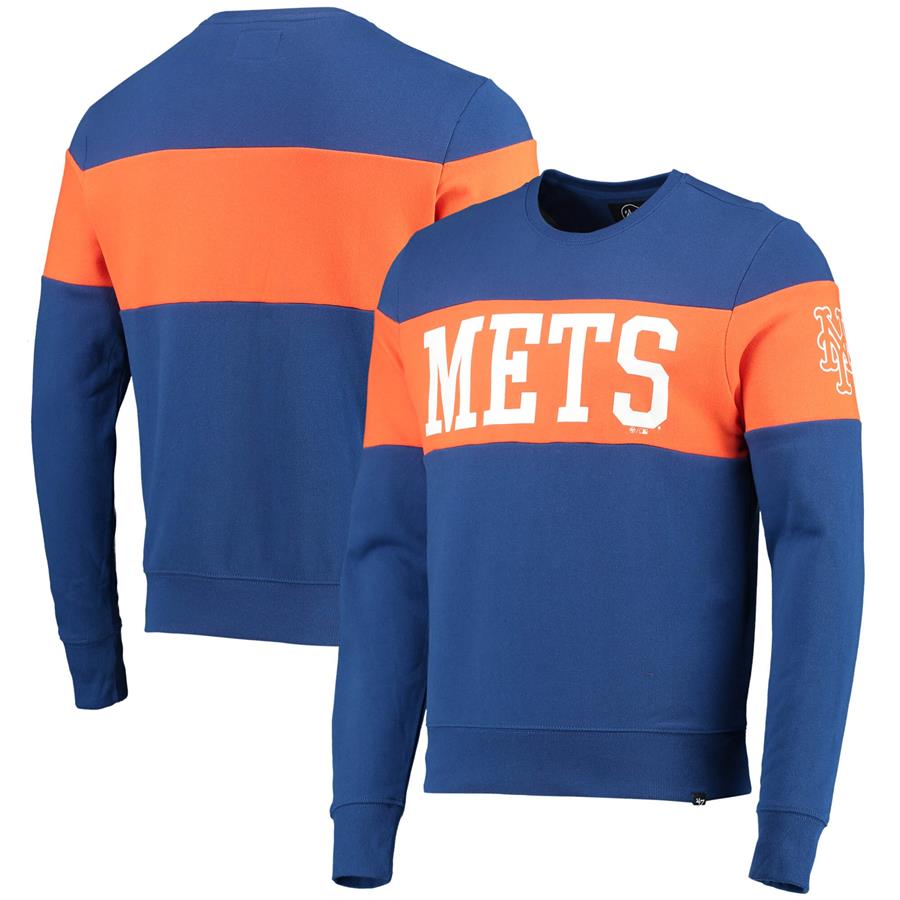 New York Mets '47 Interstate Pullover Sweatshirt - Royal