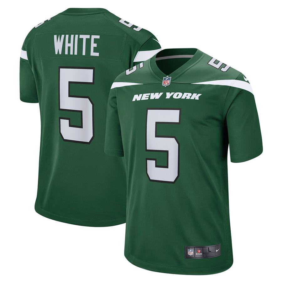 Mike White New York Jets Nike Game Player Jersey - Gotham Green