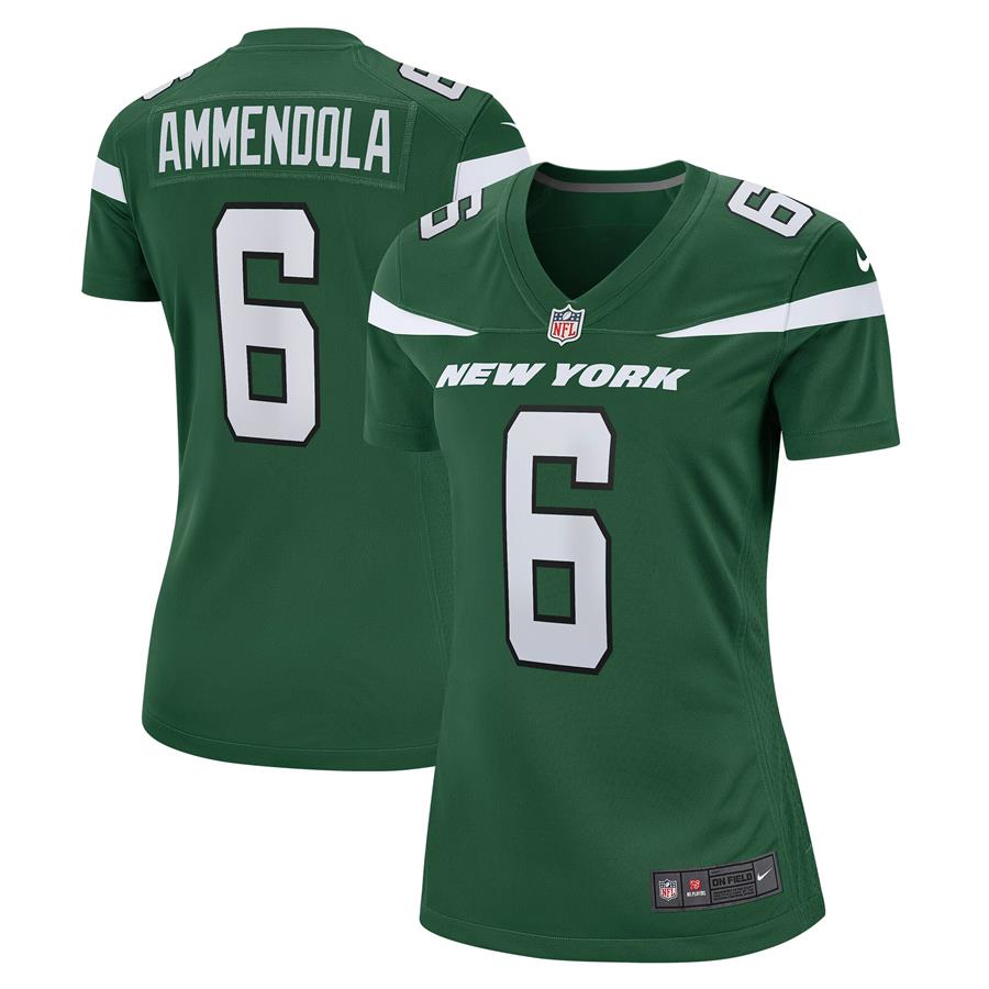 Matt Ammendola New York Jets Nike Women's Game Jersey - Gotham Green
