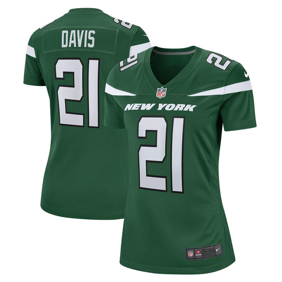Ashtyn Davis New York Jets Nike Women's Game Player Jersey - Gotham Green