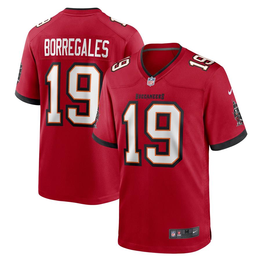 Jose Borregales Tampa Bay Buccaneers Nike Game Jersey - Red