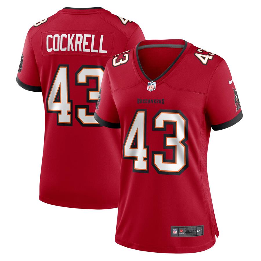 Ross Cockrell Tampa Bay Buccaneers Nike Women's Game Jersey - Red