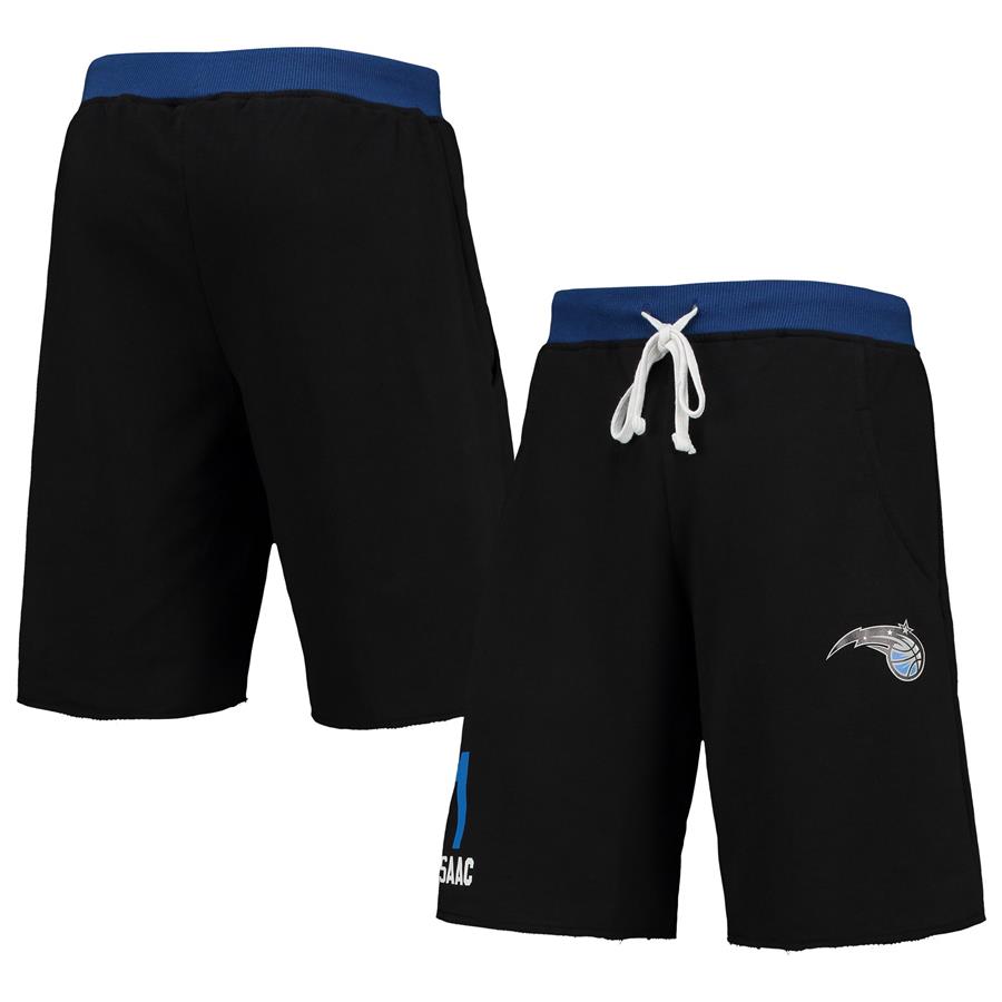 Jonathan Isaac Orlando Magic Name & Number French Terry Shorts - Black